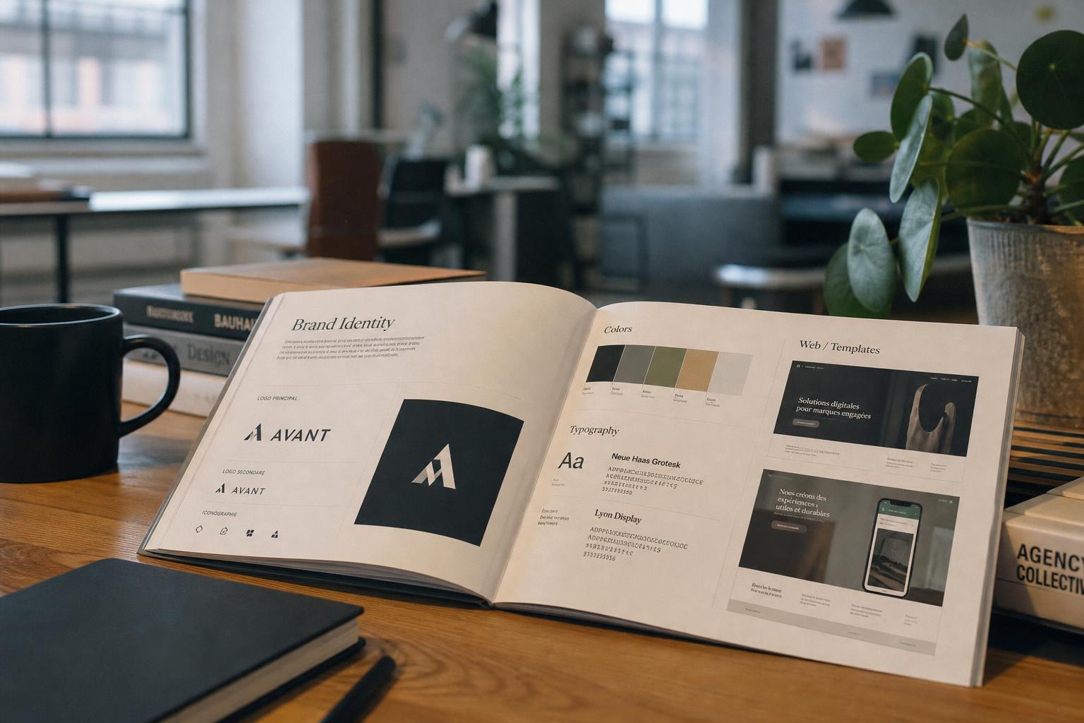 découvrez les éléments essentiels qu'un guide de marque moderne doit contenir pour renforcer votre identité et assurer la cohérence de votre communication.