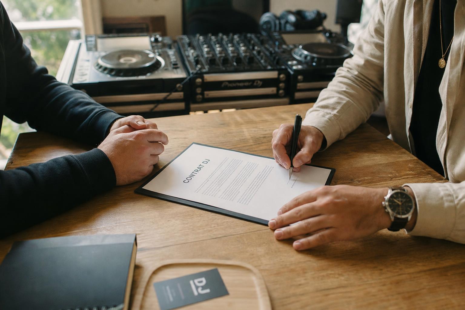 découvrez les clauses essentielles d'un contrat dj pour sécuriser votre événement et éviter les mauvaises surprises. conseils juridiques et points clés à ne pas négliger.