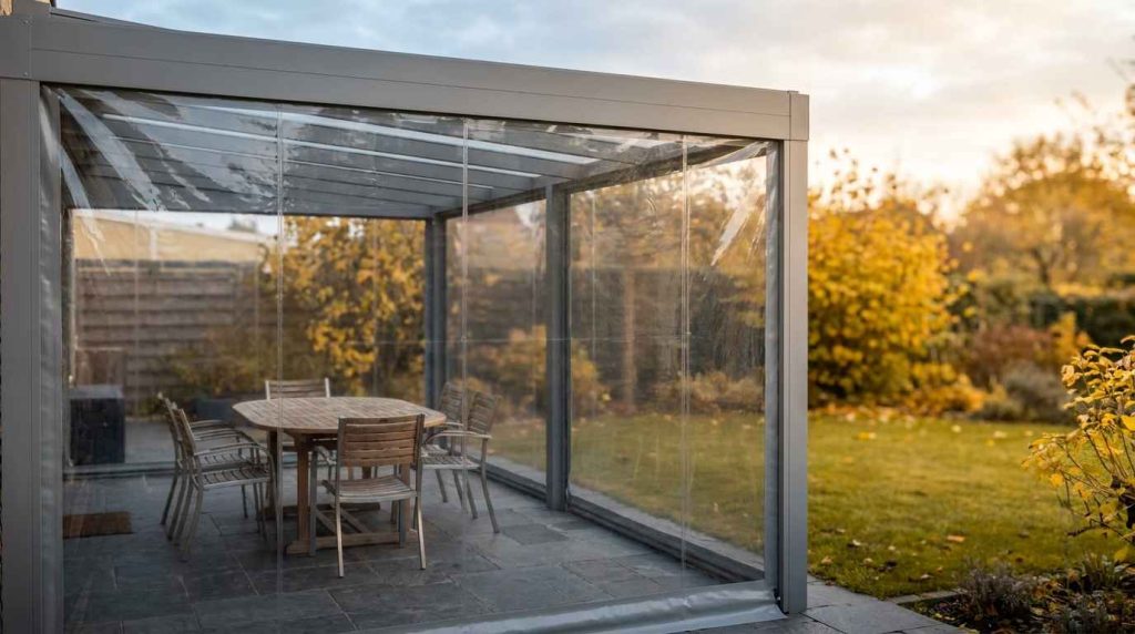 Les avantages de la bâche PVC pour fermer une terrasse