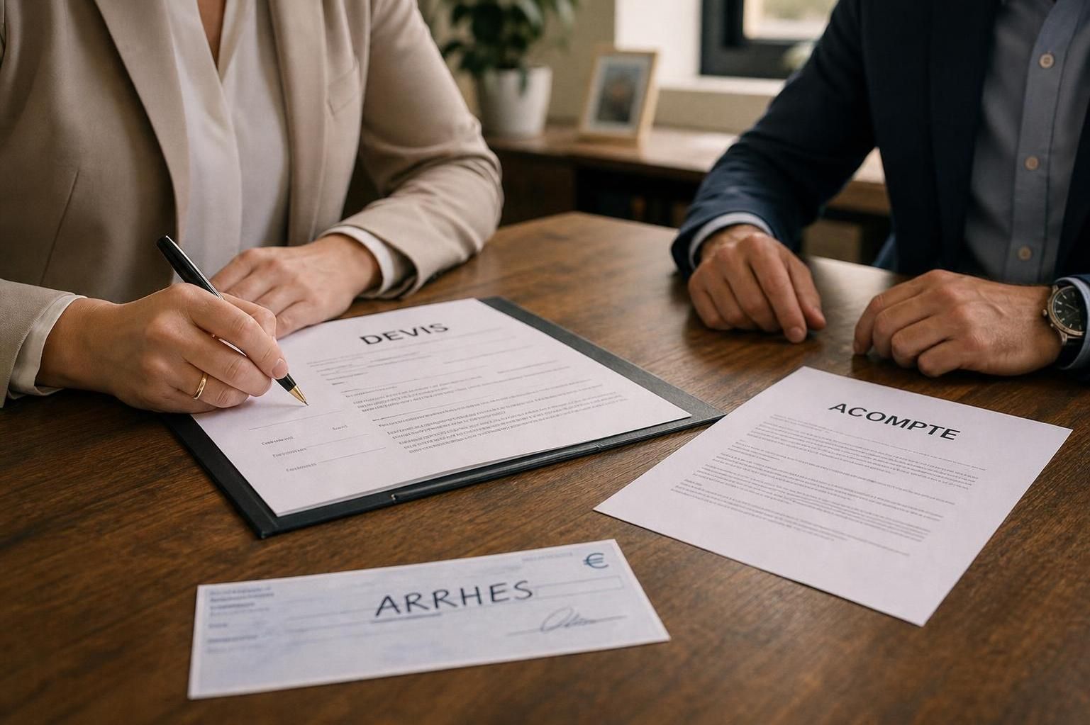 découvrez les différences entre arrhes et acompte ainsi que leurs implications pour mieux comprendre et gérer votre devis.