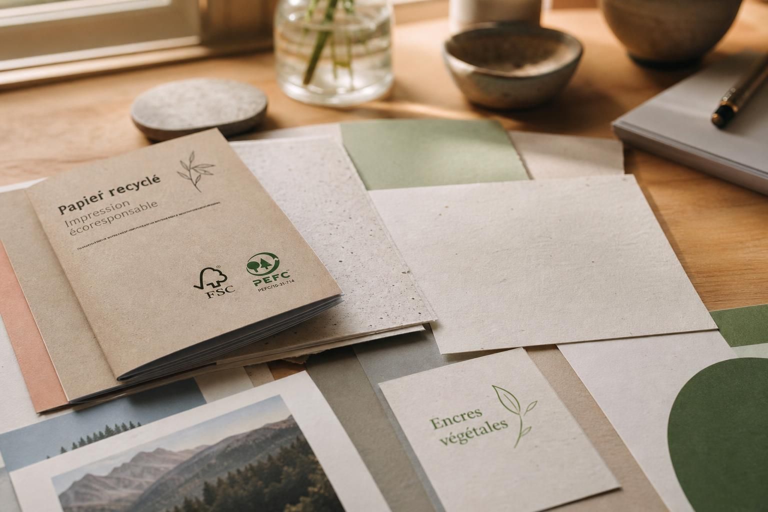 découvrez comment choisir des papiers et encres écoresponsables pour un print respectueux de l'environnement, alliant qualité et durabilité.